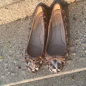 Sequin shoes